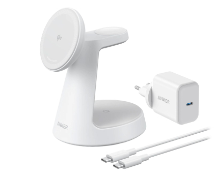 Ładowarka i akumulator Anker MagGo Wireless Charging Station 3-in-1 Dock Stand
